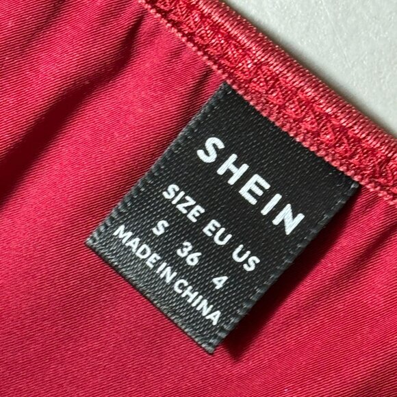 Deep Red Maroon Bustier Underwire (TAG READS SMALL) - Picture 6 of 6